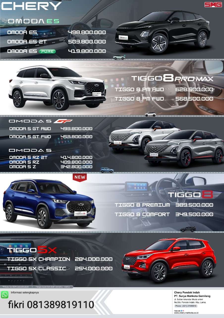 Pricelist 1